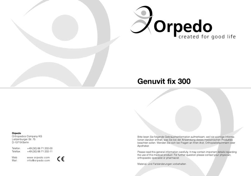 Orpedo Genuvit fix 300 User manual