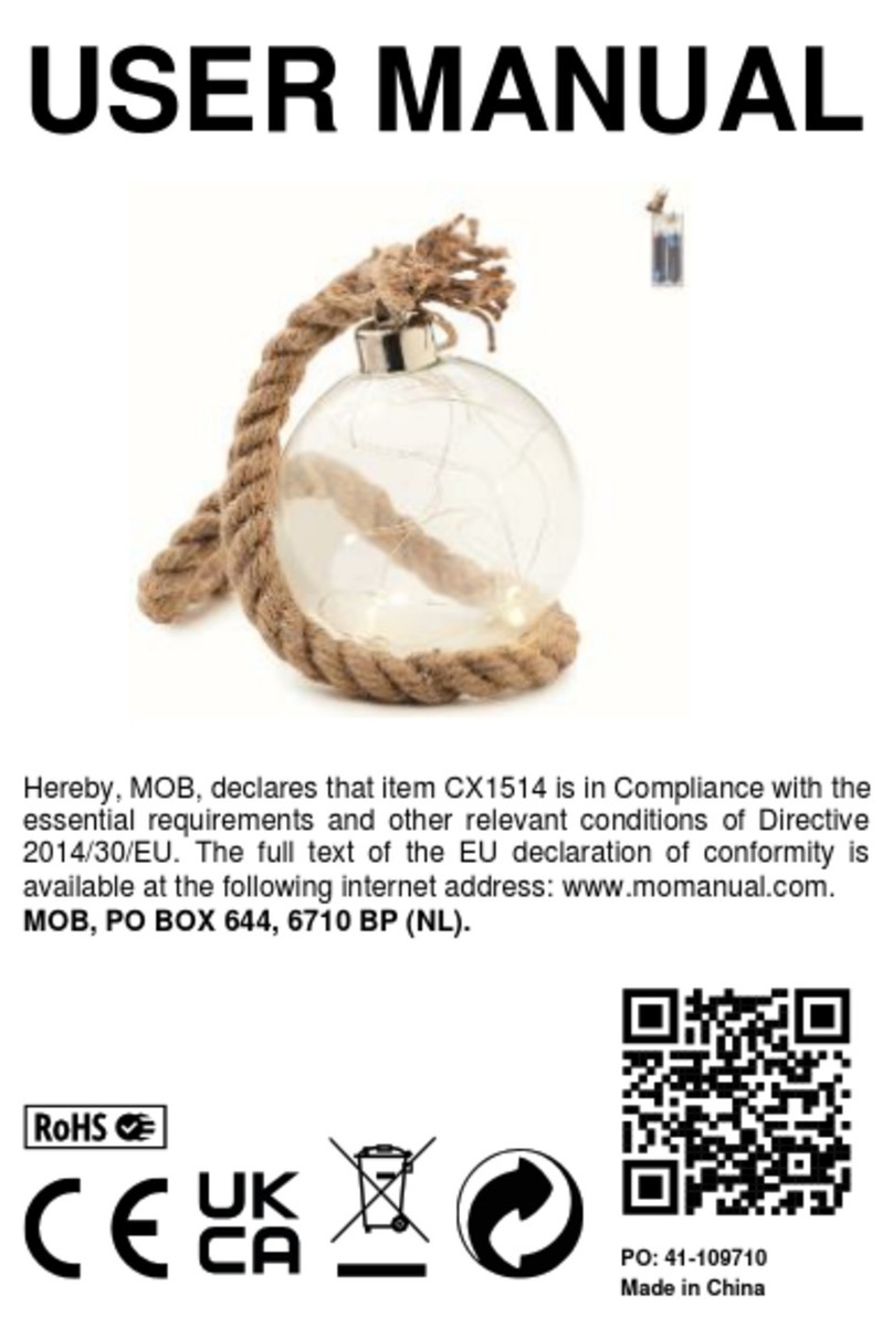 MOB CX1514 User manual