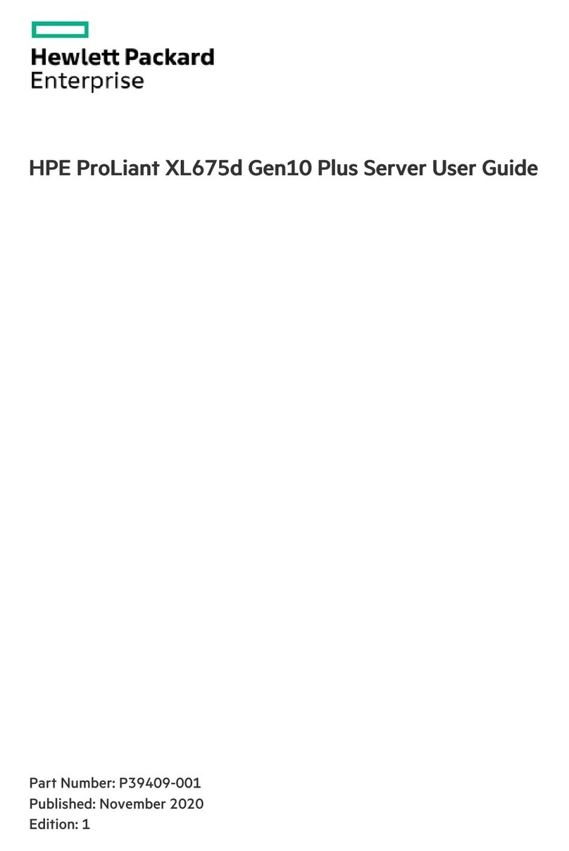 Helwett Packard ProLiant XL675d Gen10 Plus user guide