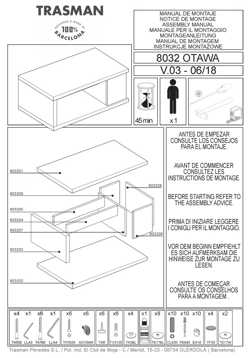 Trasman 8032 OTAWA User manual