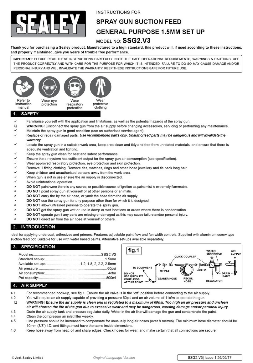 Sealey SSG2.V3 instructions