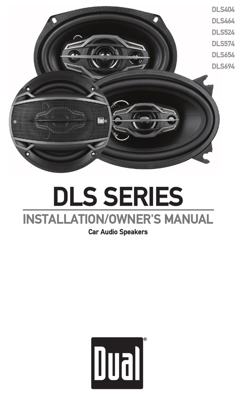 Dual DLS Series Installation & owner's manual