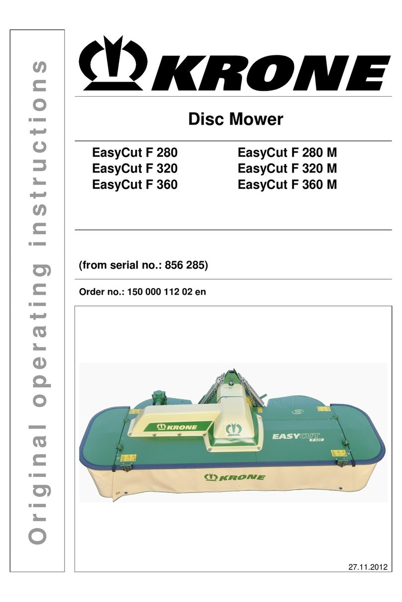Krone EasyCut F 360 User manual