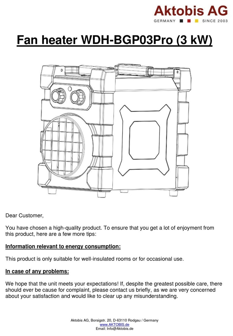 Aktobis AG WDH-BGP03Pro manual