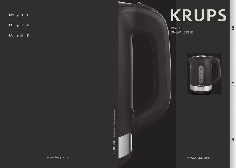 Krups BW700853 User manual