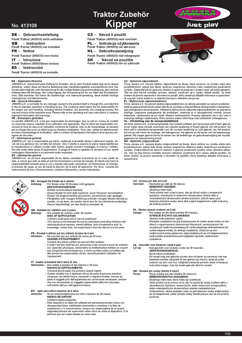 Jamara Kipper User manual