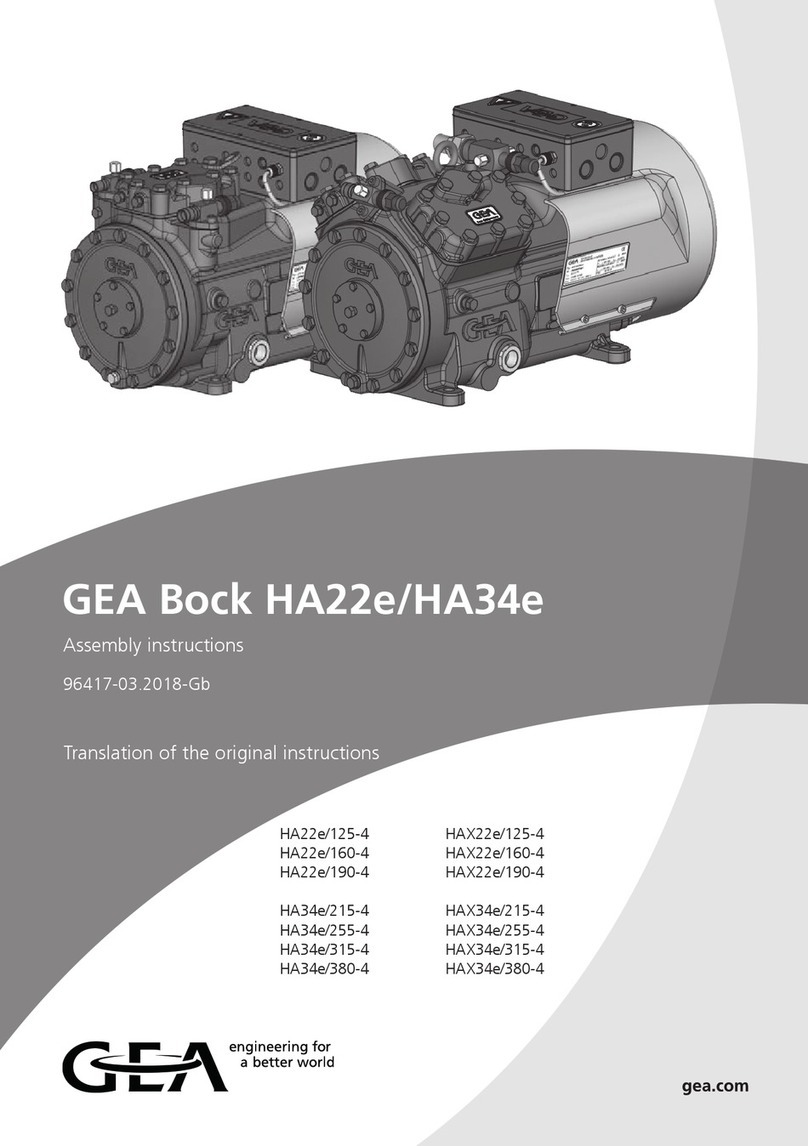 GEA Bock HA22e User manual