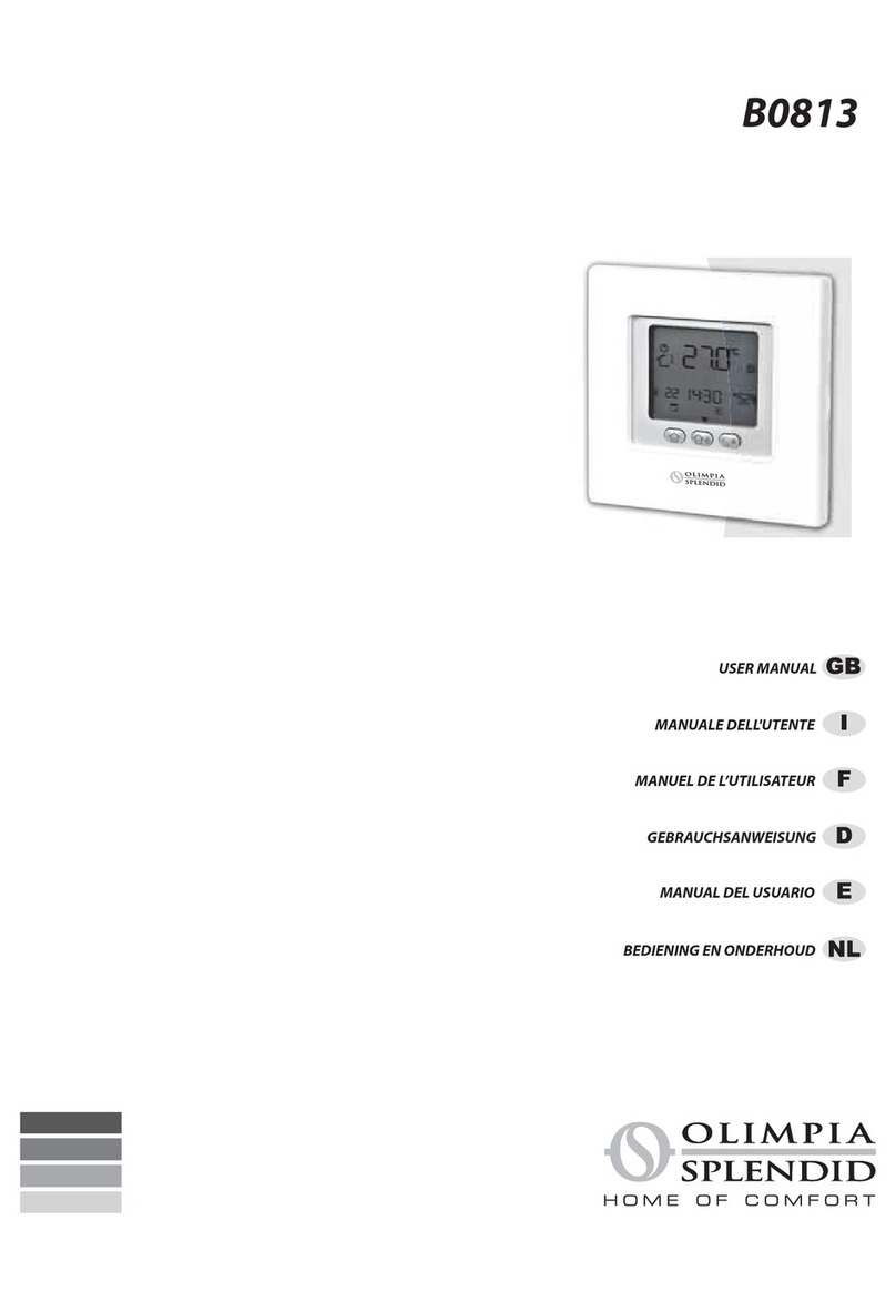 Olimpia splendid B0813 User manual