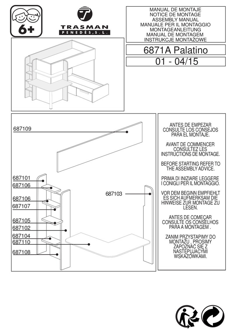 Trasman Palatino 6871A Assembly manual