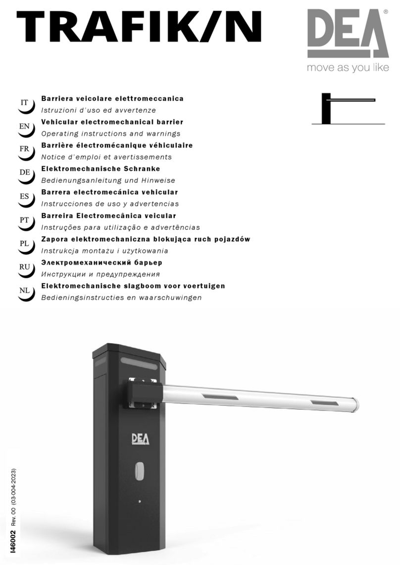 Dea TRAFIK Series Product manual