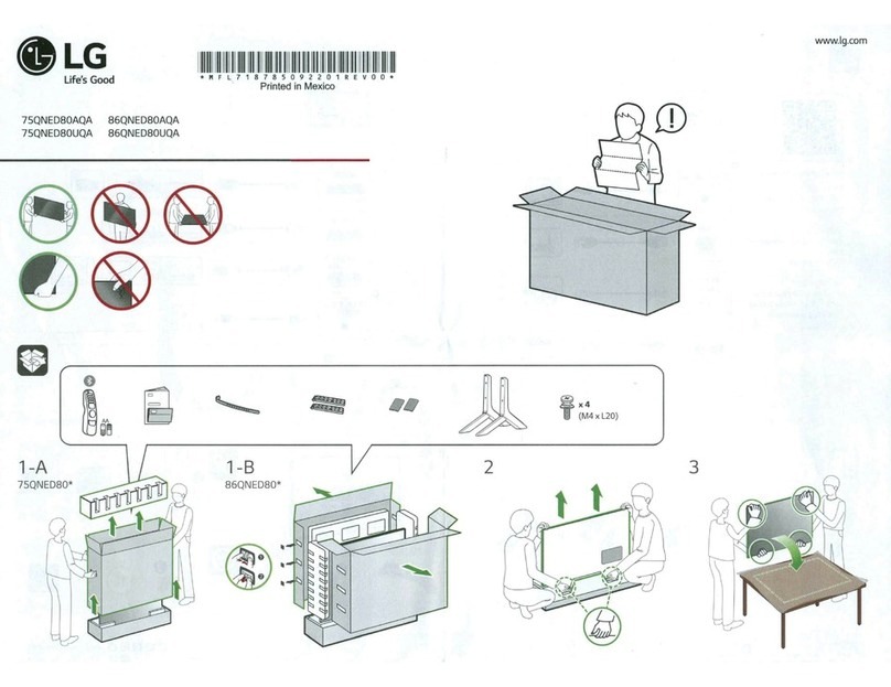 LG 7SQNED80AQA User manual