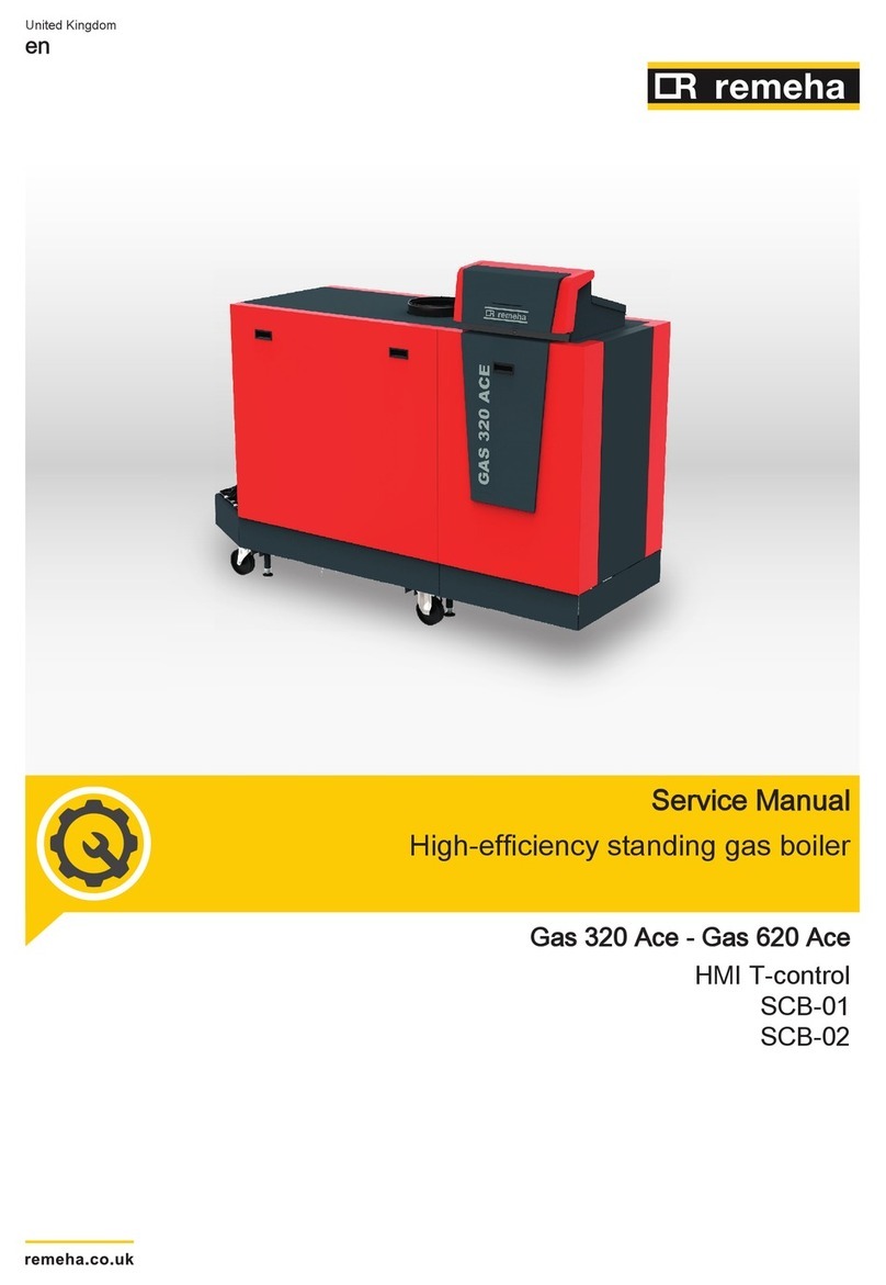 REMEHA Gas 320 Ace User manual