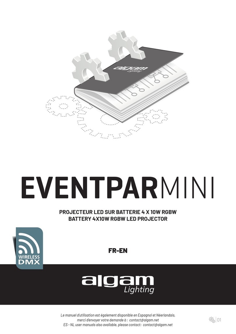 Algam Lighting EVENTPAR-MINI User manual