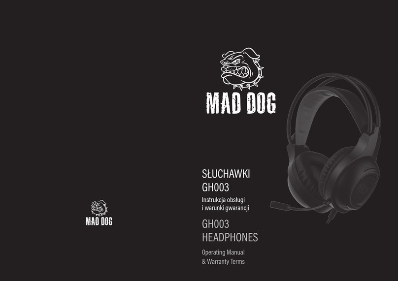 Maddog GH003 operating manual