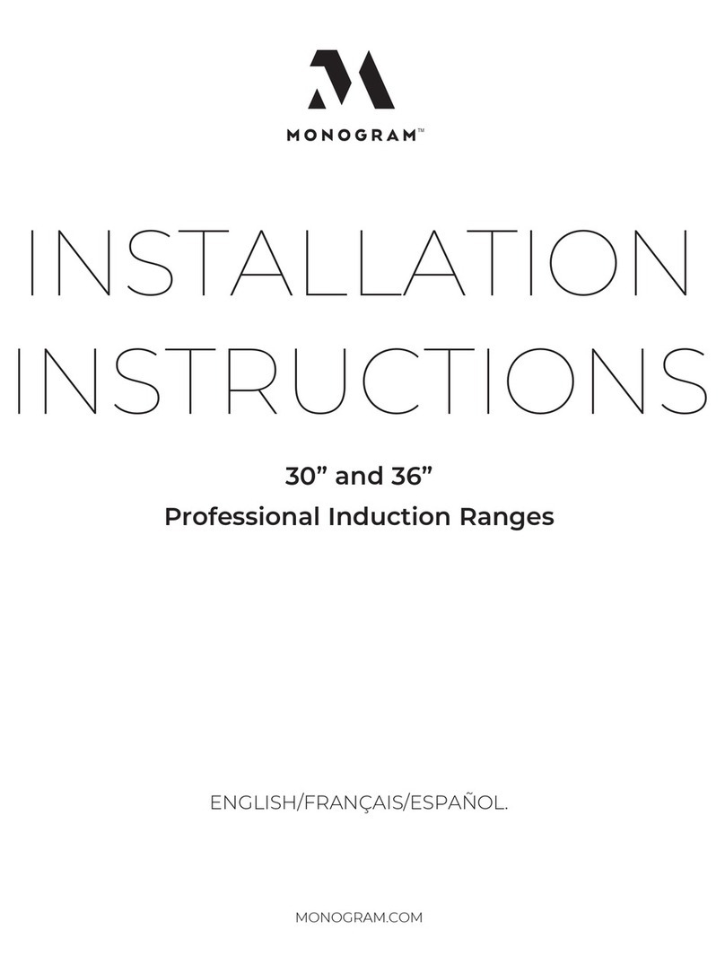 Monogram ZHP365ETVSS User manual