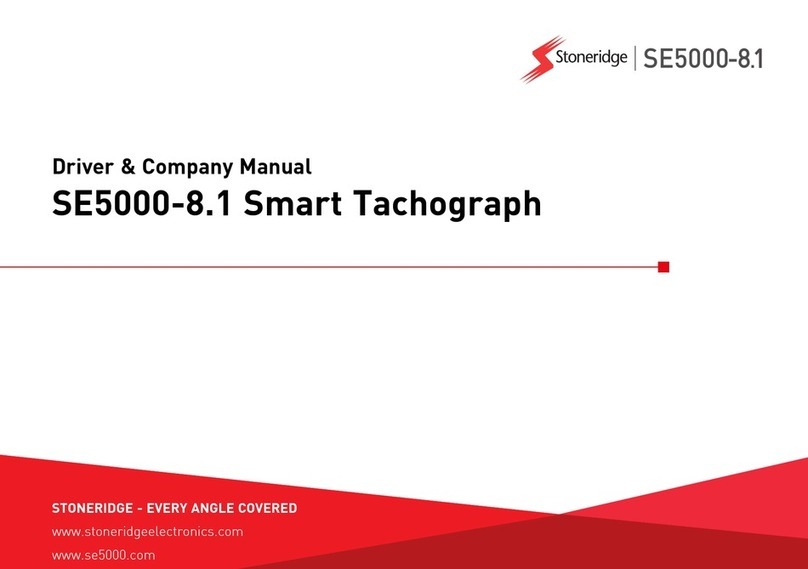 Stoneridge SE5000-8.1 manual
