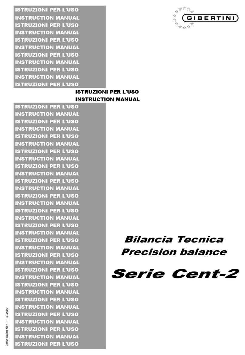 Gibertini Cent-2 Series User manual