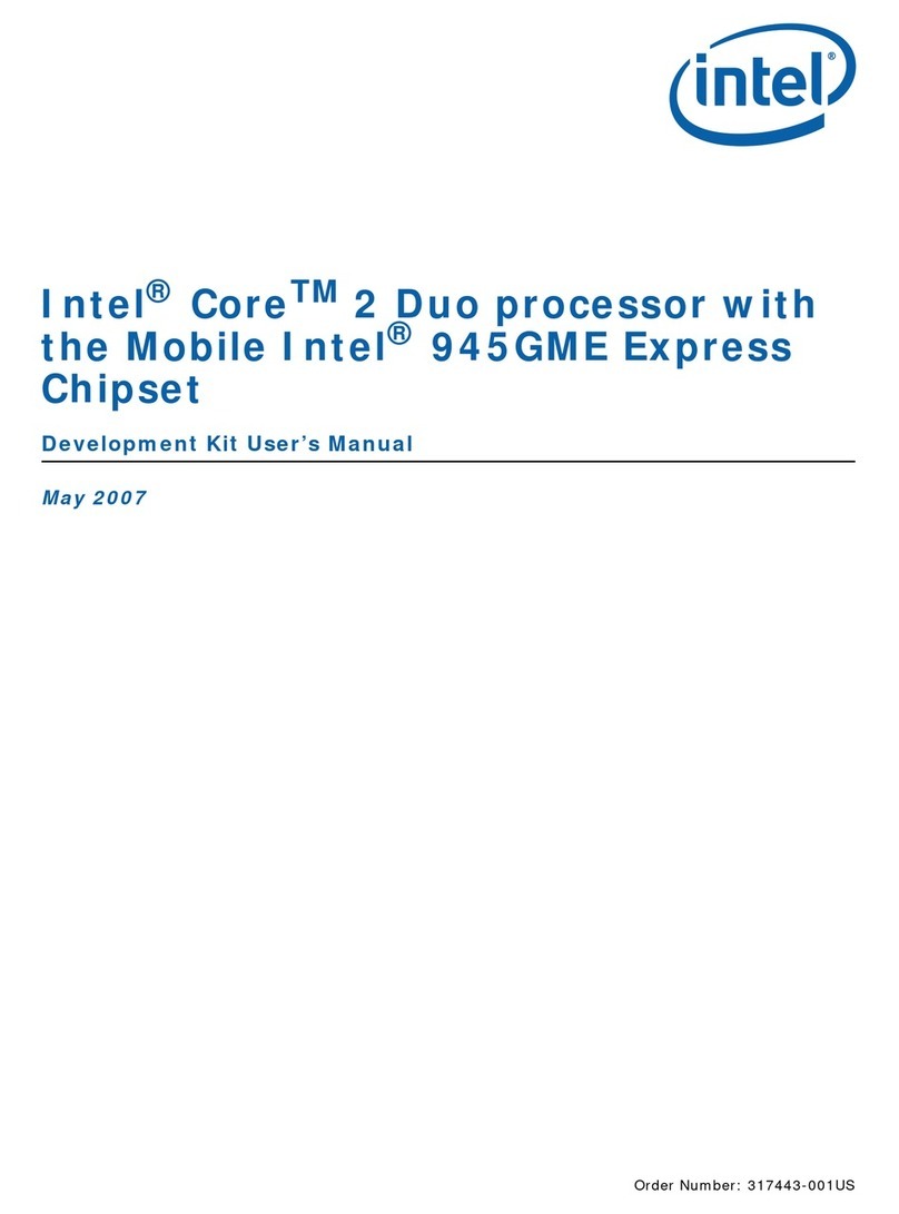 Intel Core 2 Duo Processor user manual