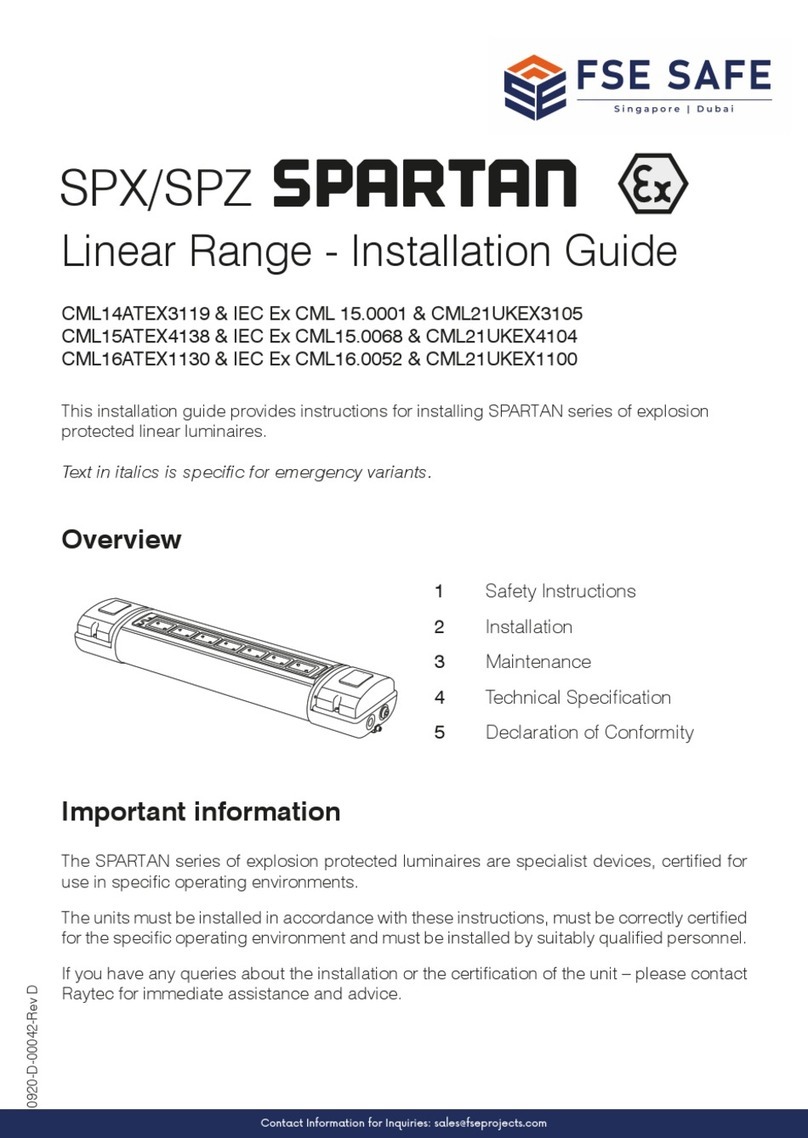 Raytec SPARTAN Series installation guide
