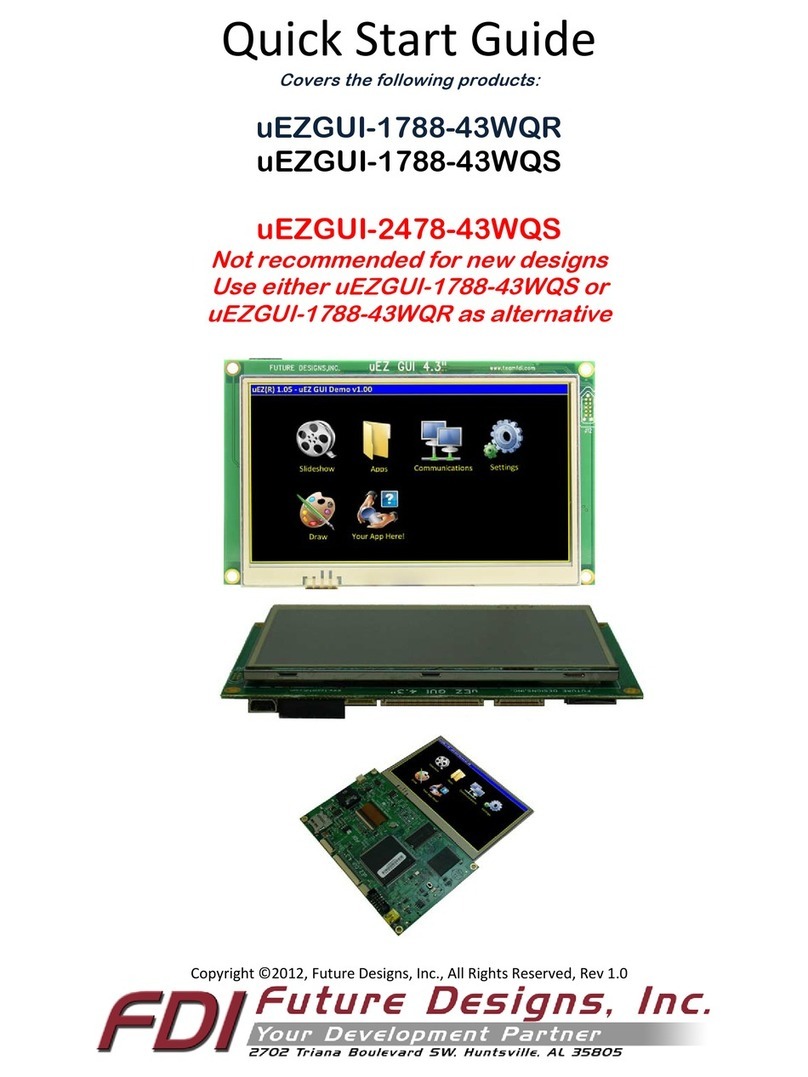 FDI UEZGUI-1788-43WQR User manual
