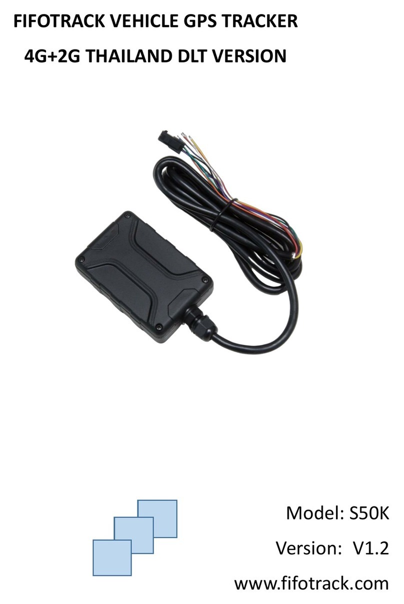 FIFOTRACK S50K User manual FIFOTRACK S50K User manual