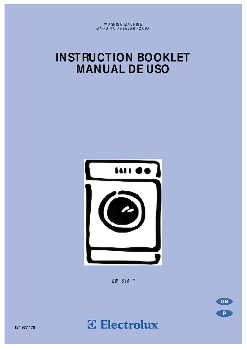 Electrolux EW 510 F User manual