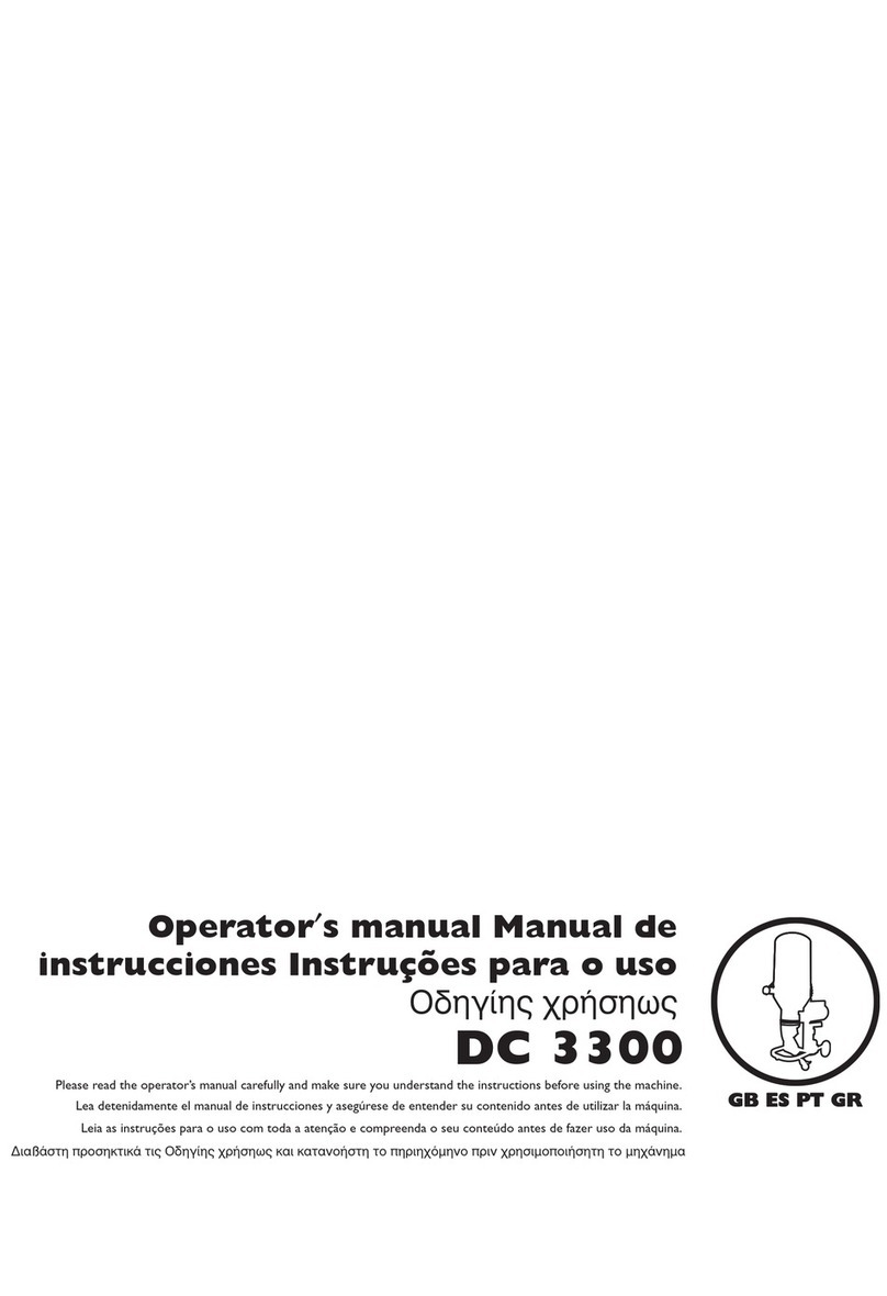 Husqvarna DC 3300 User manual