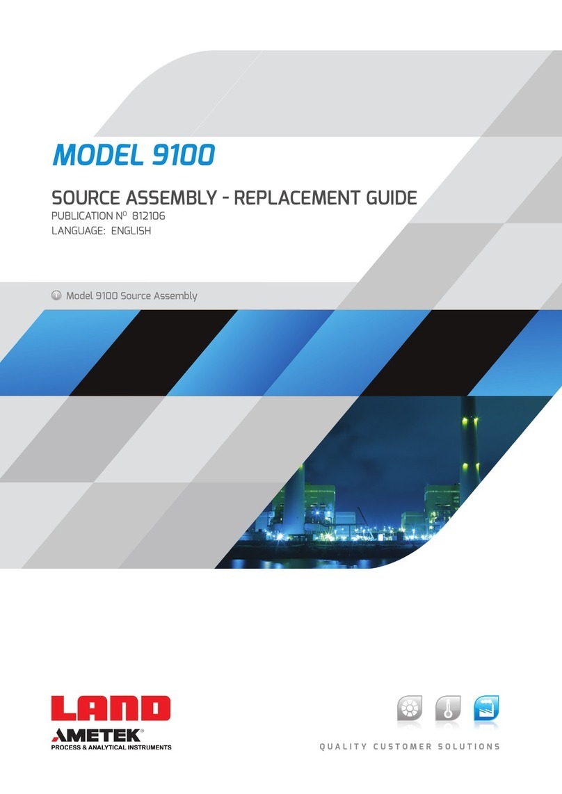 Ametek LAND 9100 User manual