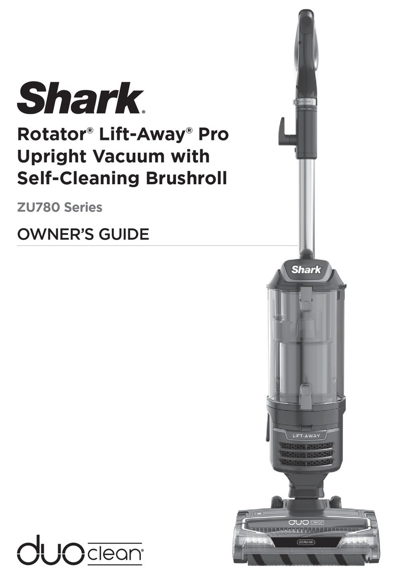 Shark duoclean Rotator Lift-Away Pro ZU780 Series User manual