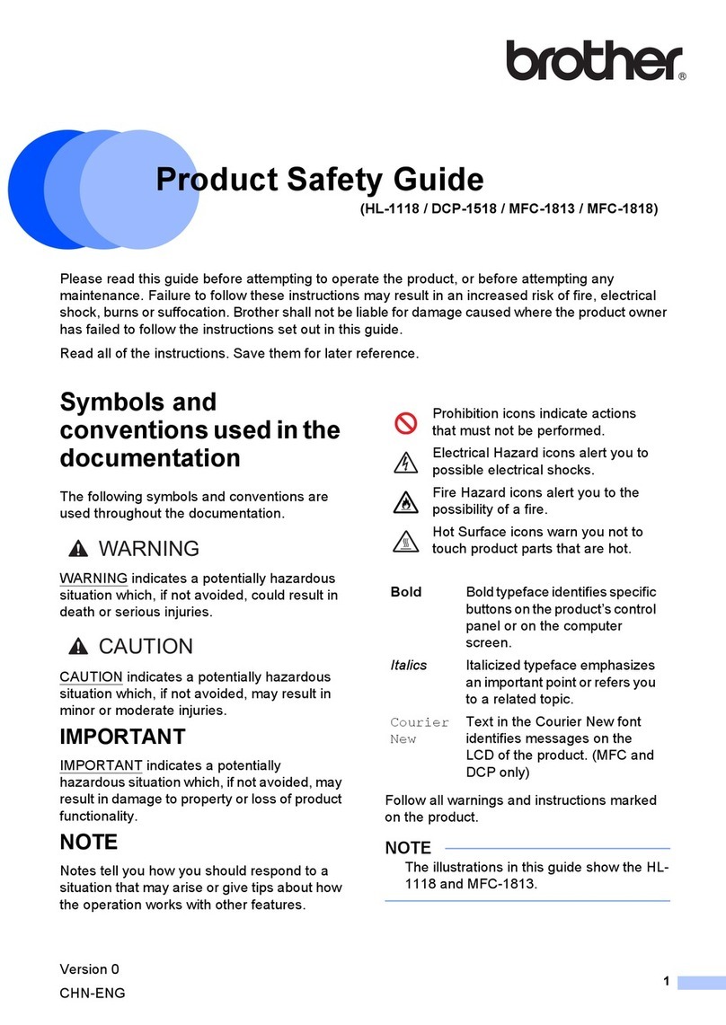 Brother MFC-1813 Operating manual