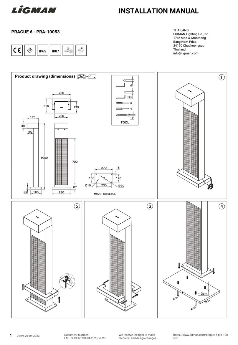 LIGMAN PRA-10053 User manual LIGMAN PRA-10053 User manual