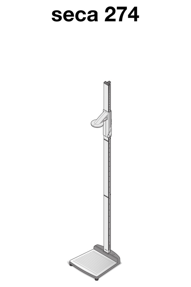 Seca 274 User manual