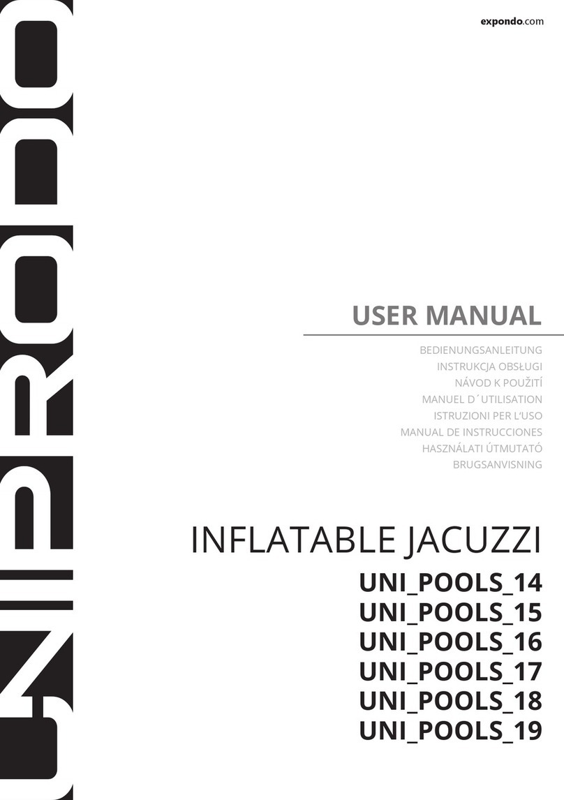 UNIPRODO UNI POOLS 15 user manual
