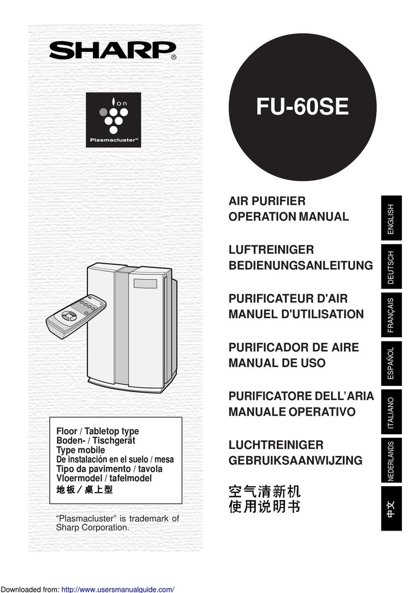 Sharp FU-60SE User manual Sharp FU-60SE User manual