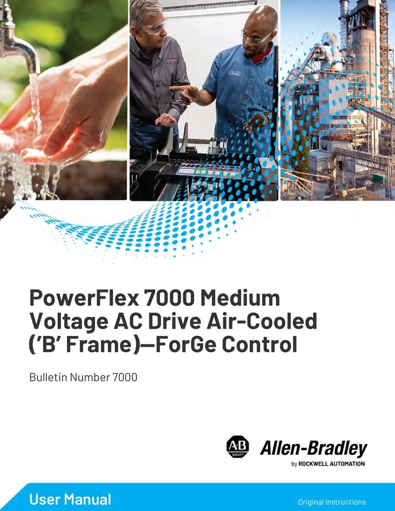 Rockwell Automation PowerFlex 7000 User manual Rockwell Automation PowerFlex 7000 User manual