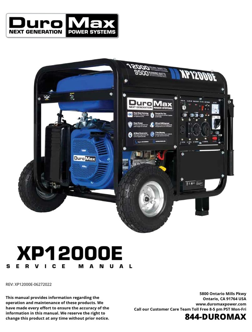DuroStar XP12000E Service manual