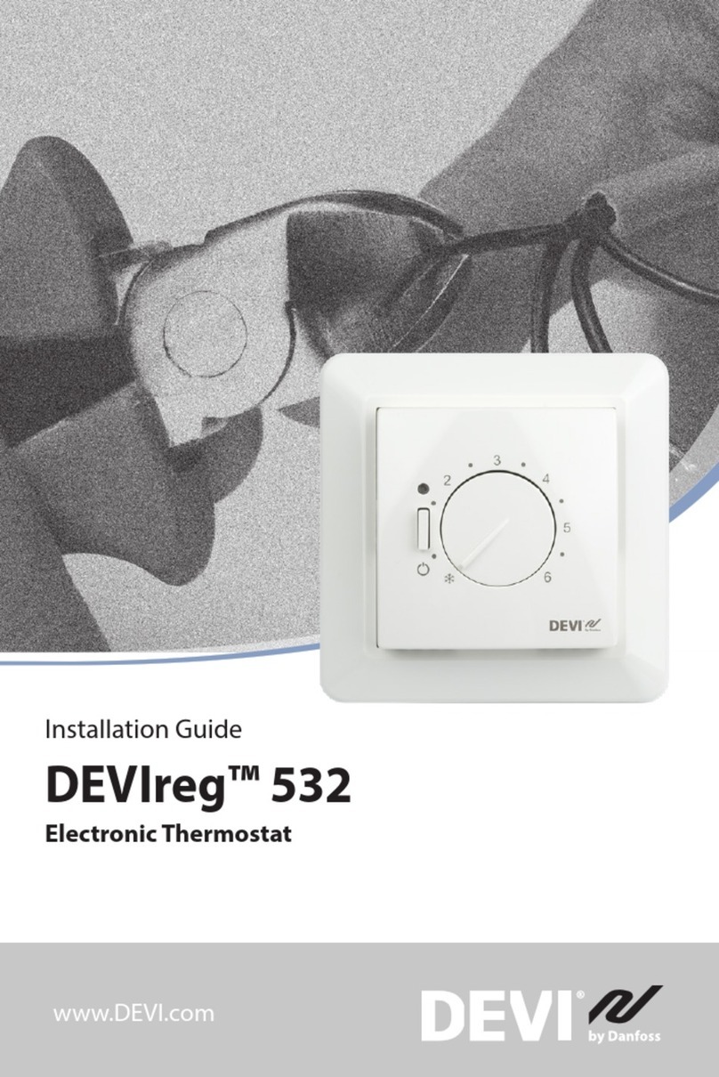 Danfoss DEVI DEVIreg 532 User manual