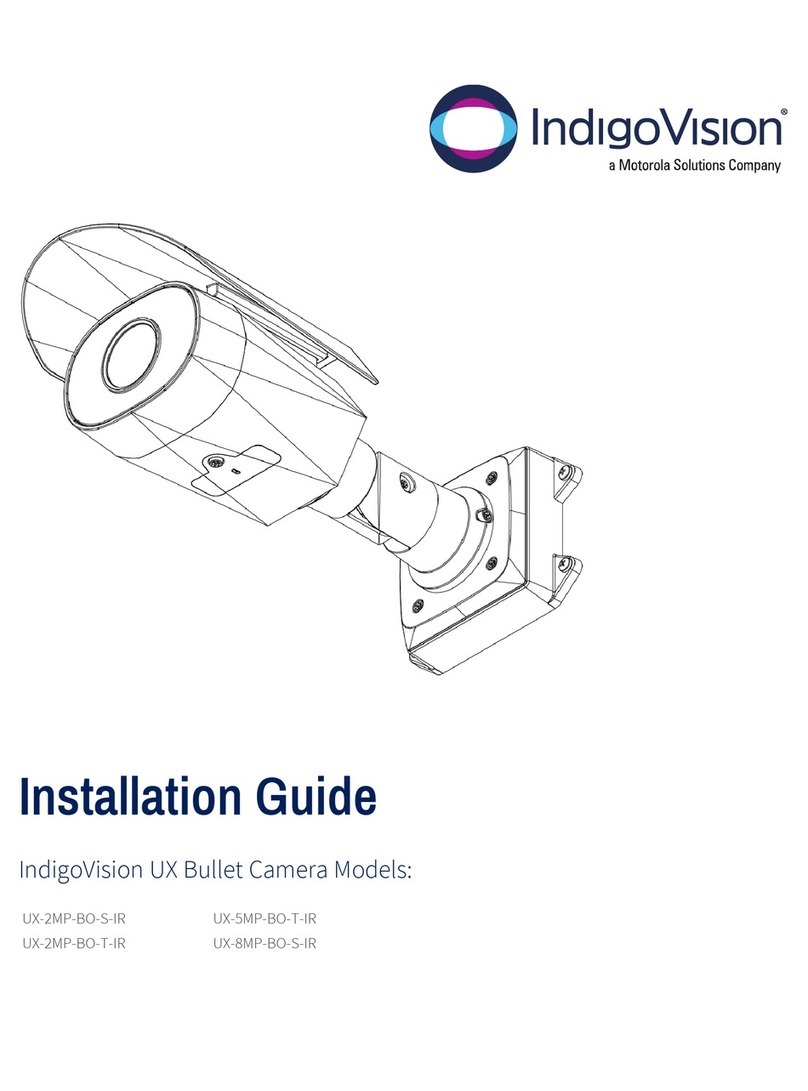 Motorola solutions IndigoVision UX-2MP-BO-S-IR installation guide