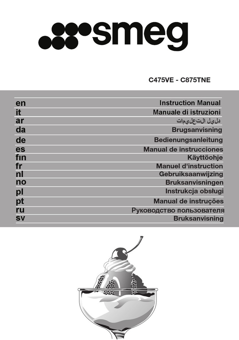 Smeg C475VE User manual