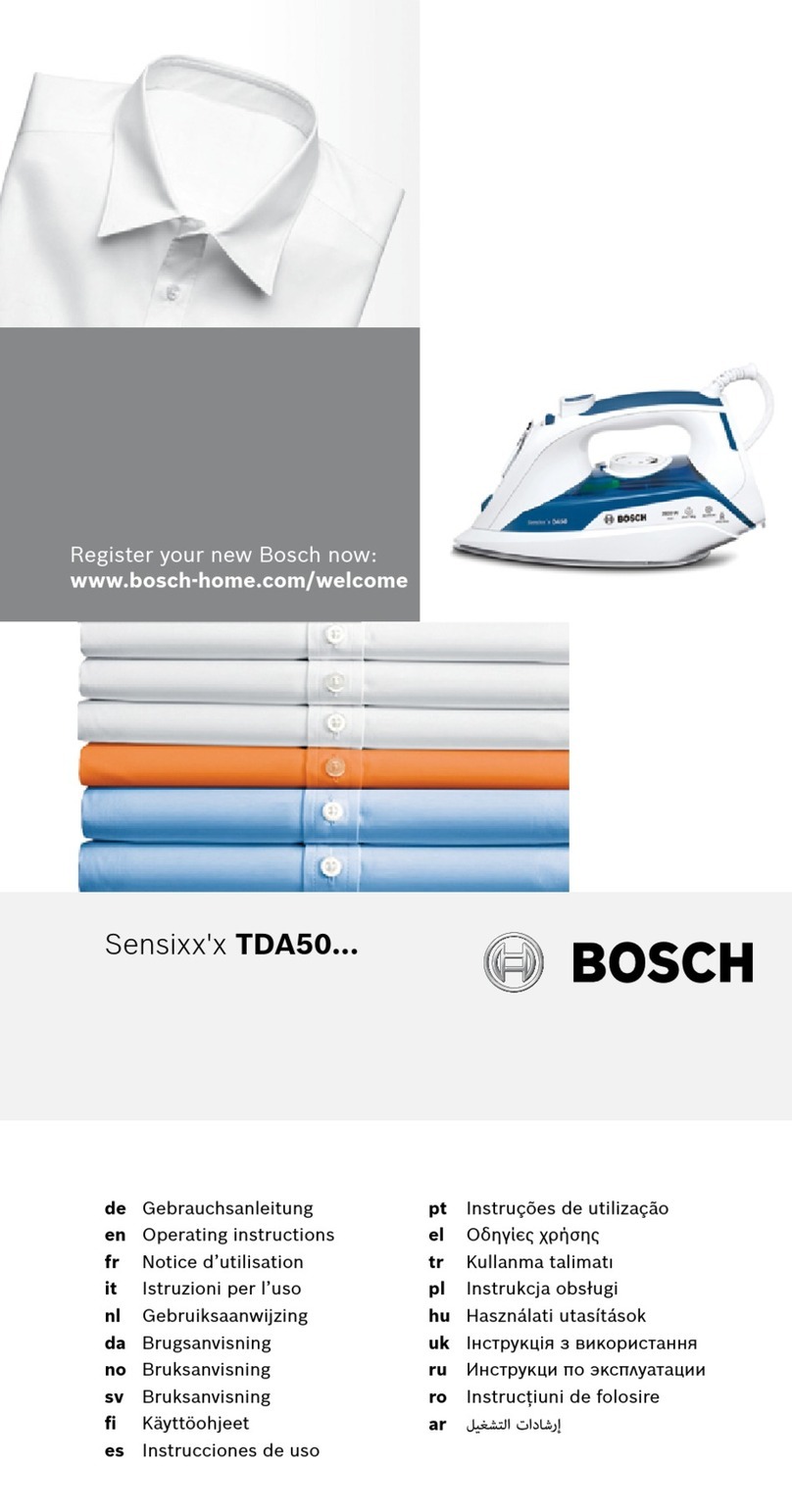 Bosch Sensixx'x TDA50 Series User manual