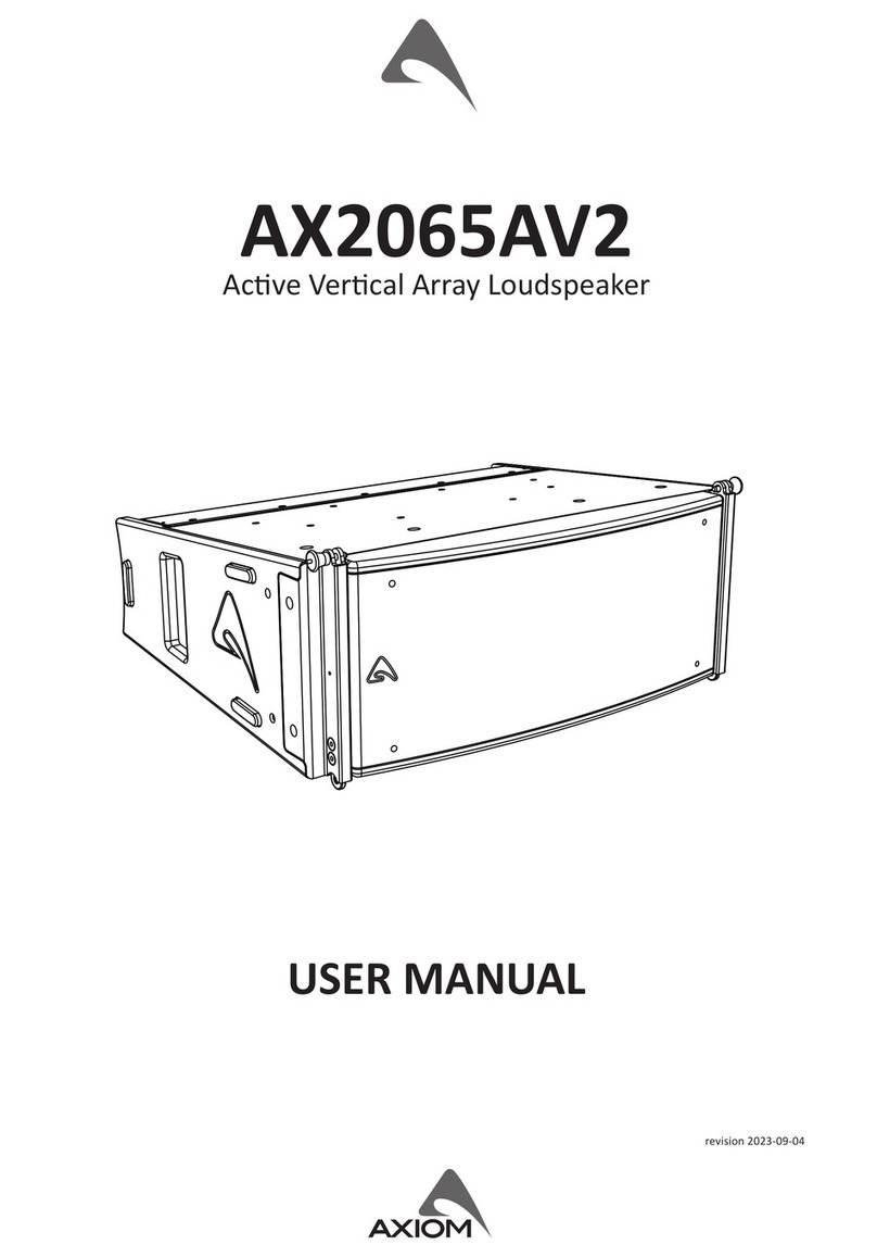 Axiom AX2065AV2 user manual