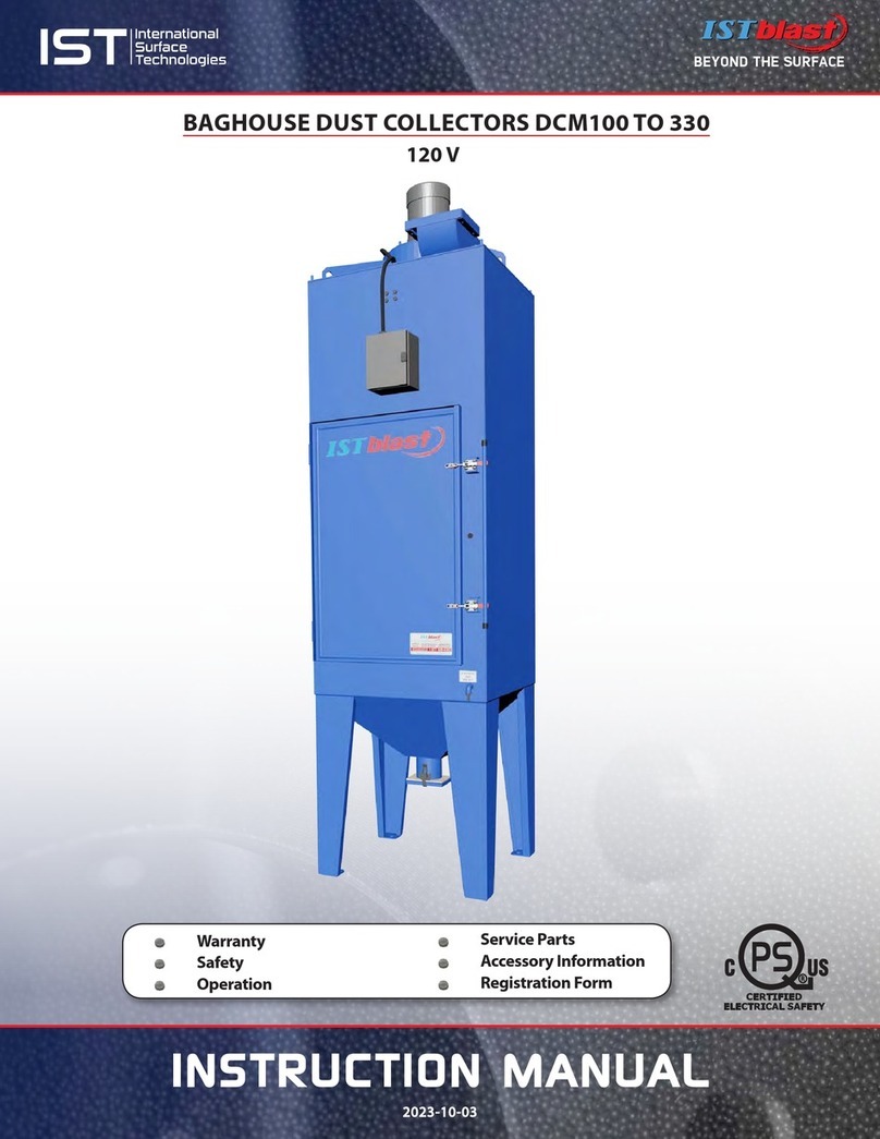 ISTblast DCM100 TO 330 User manual