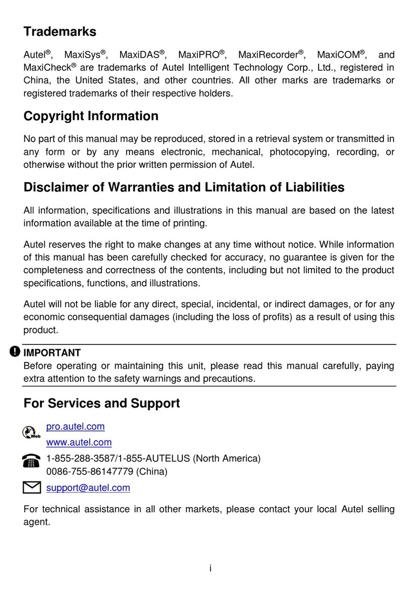Autel MaxiDAS DS900BT manual