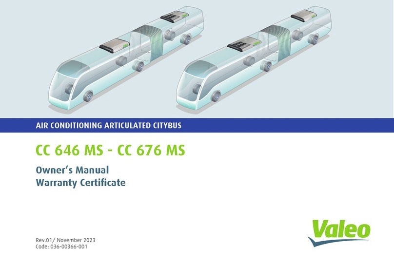 Valeo CC 646 MS User manual