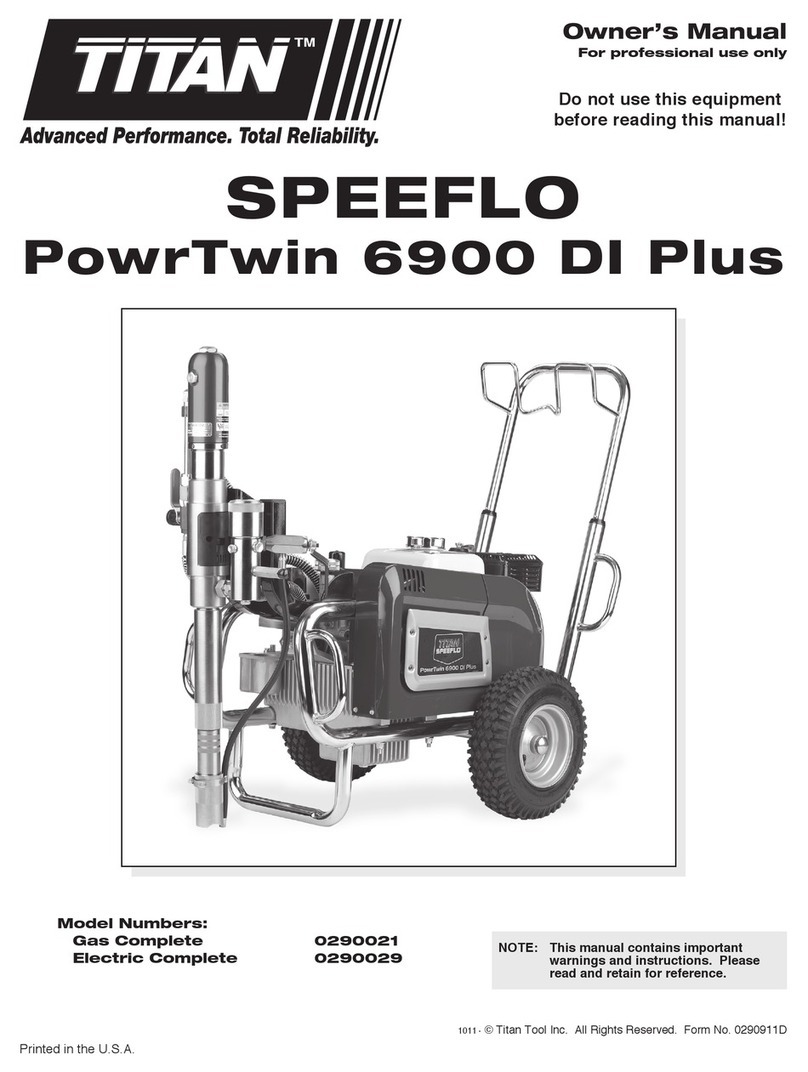 Titan Tool SPEEFLO PowrTwin 6900 DI Plus owner's manual