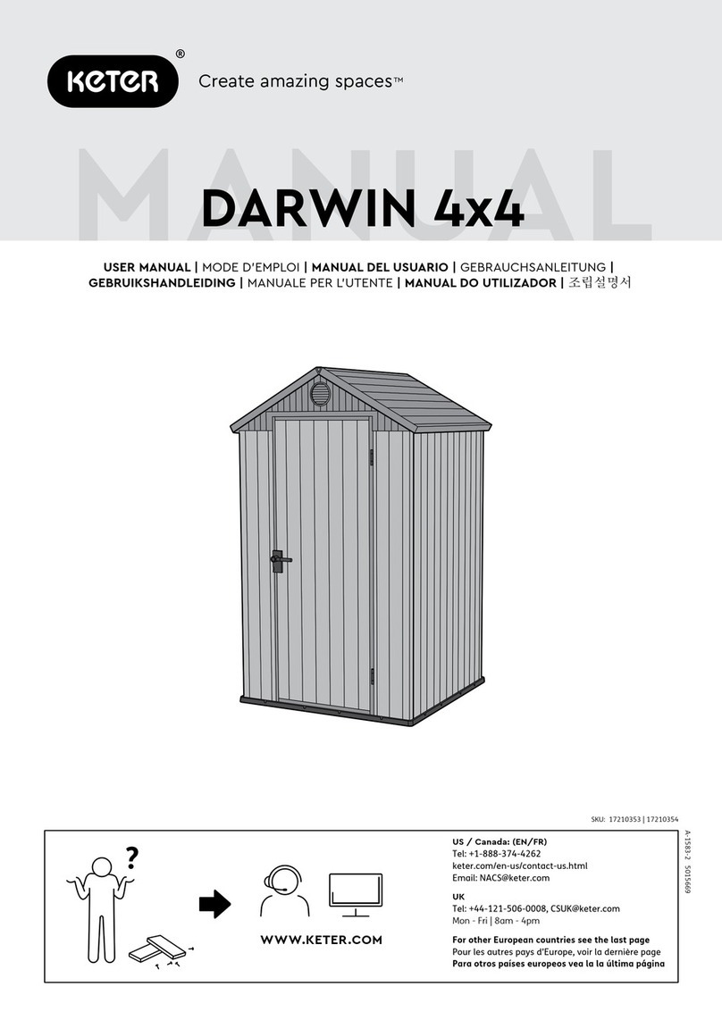 Keter DARWIN 4x4 User manual