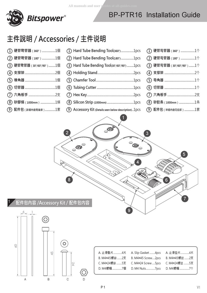 Bitspower BP-PTR16 installation guide