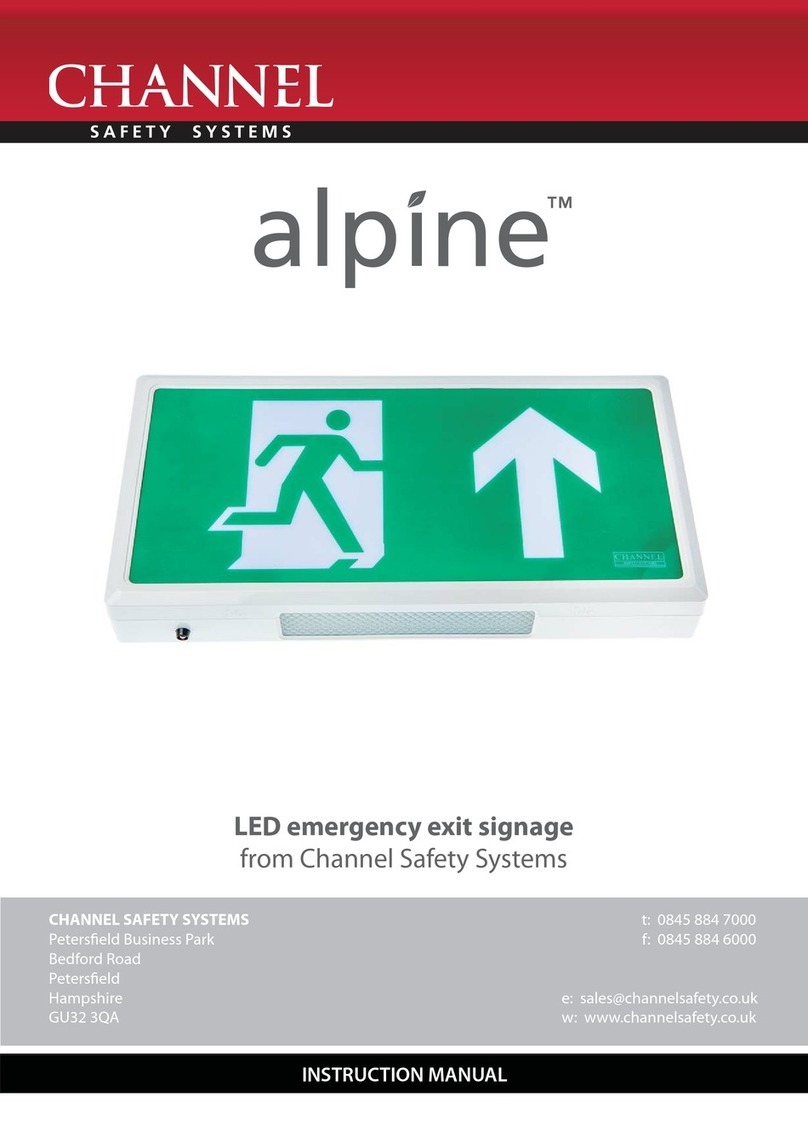 Channel Safety Systems alpine instruction manual