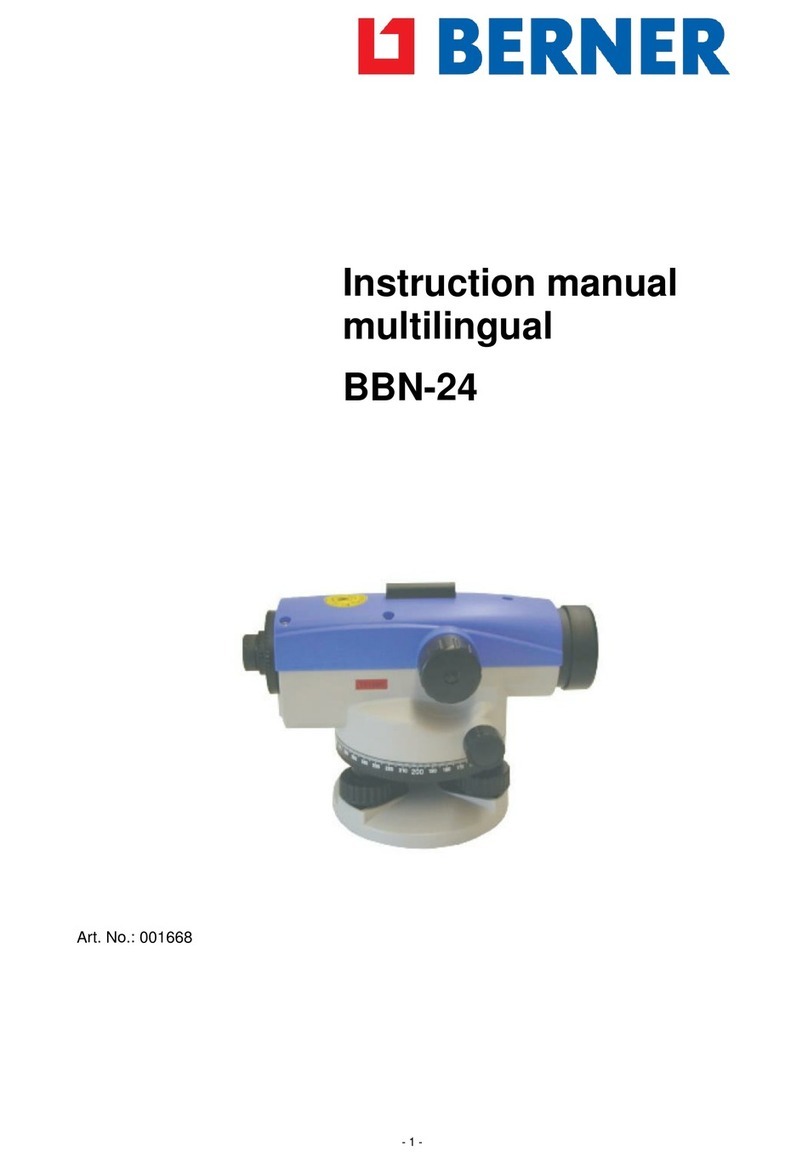 Berner BBN-24 instruction manual