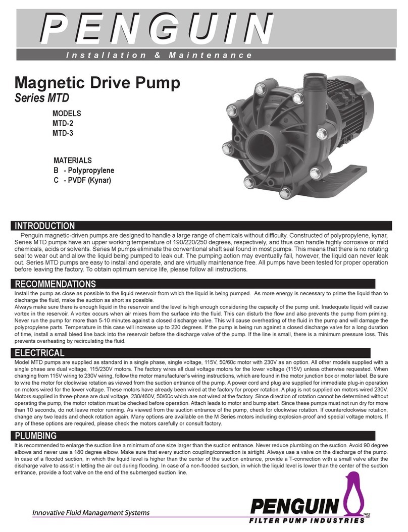 Penguin MTD Series User manual